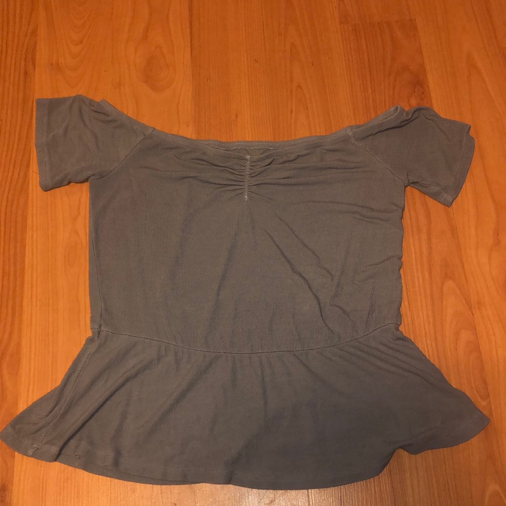 American Eagle Soft and Sexy Off  Shoulder shirt